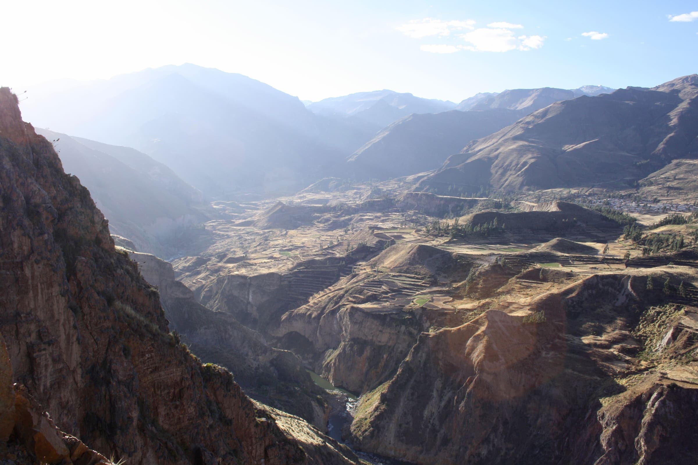 Colca Canyon terraces, Arequipa, Peru
