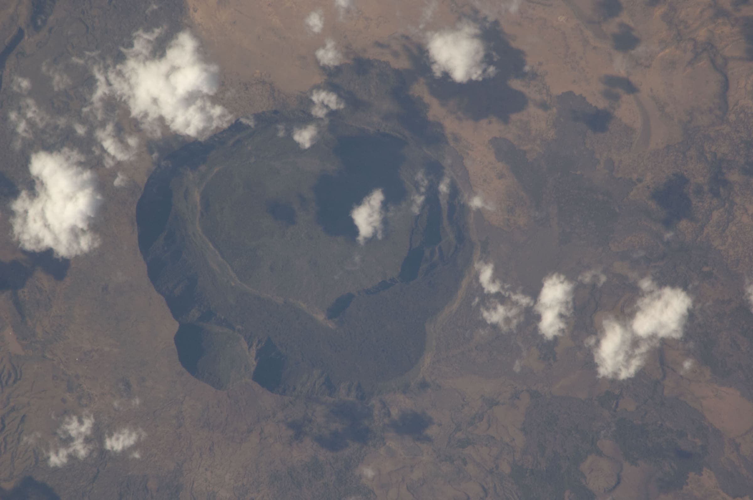 Kenya from orbit