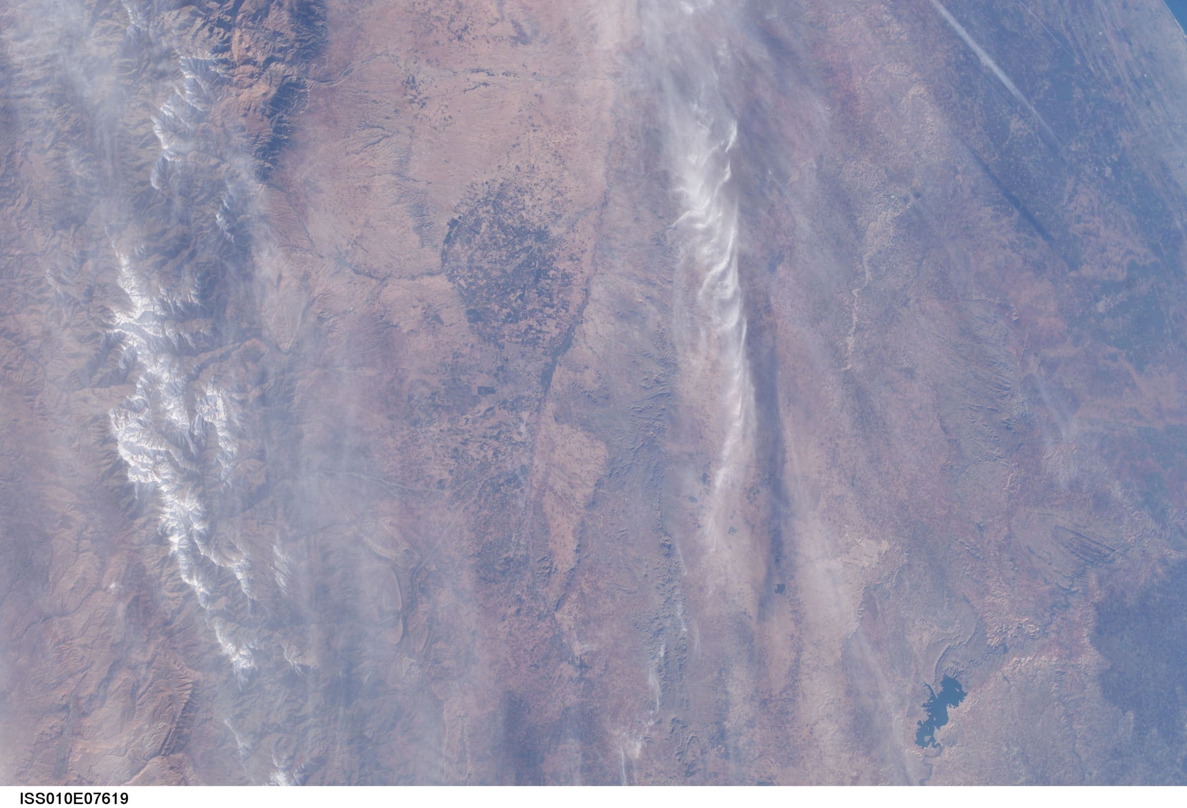 Morocco from orbit