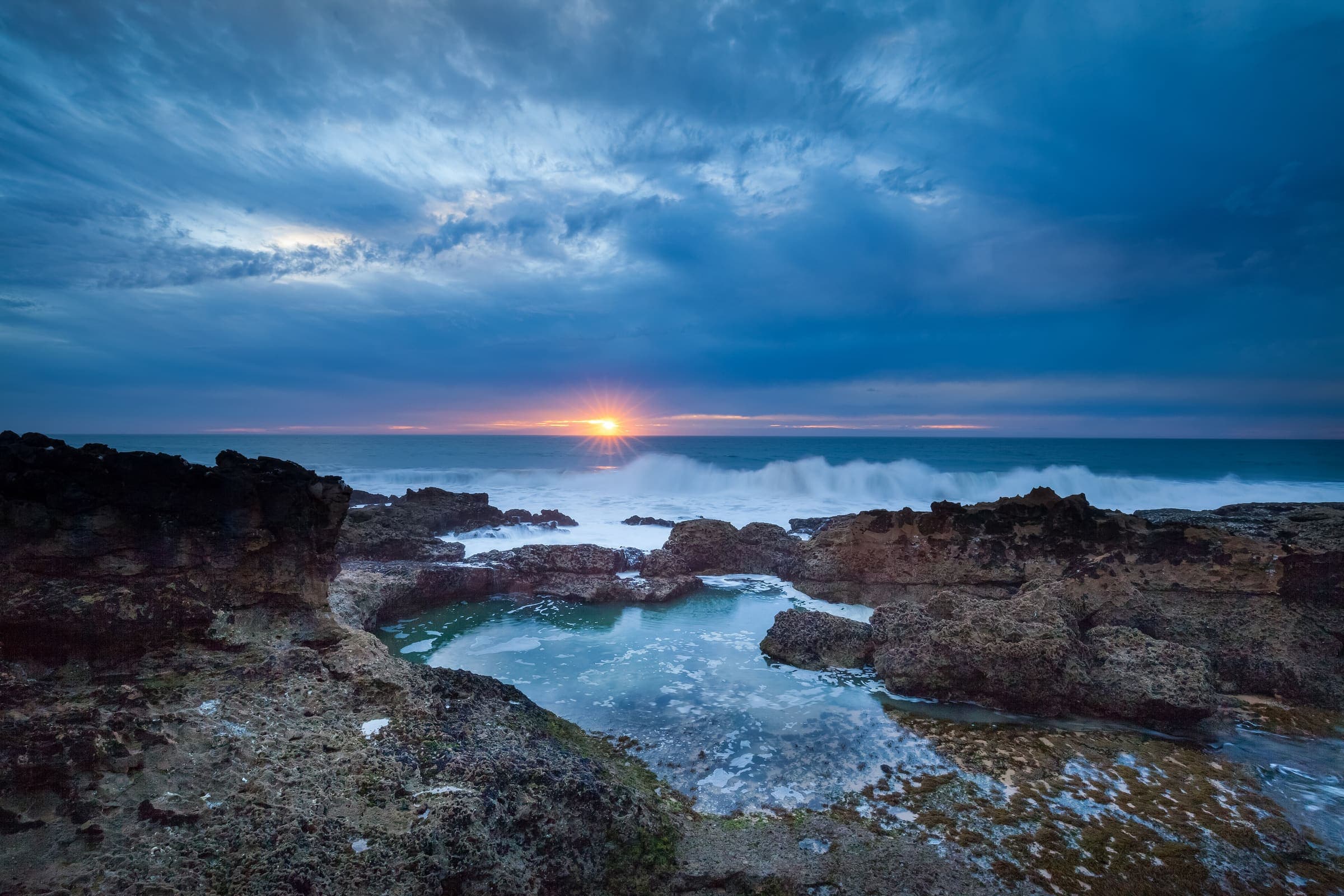 Atlantic coast at Guincho, Cascais, Portugal