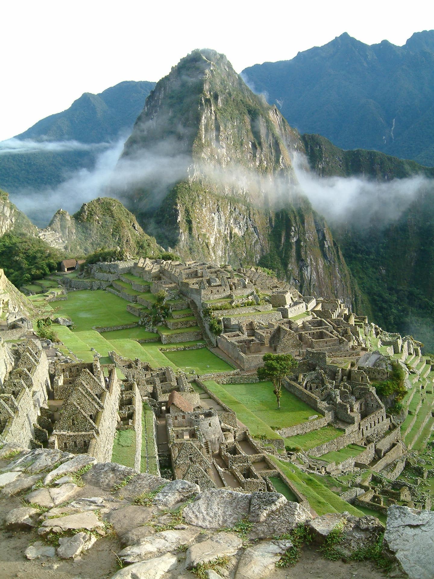 Machu Picchu at sunrise, Cusco region, Peru