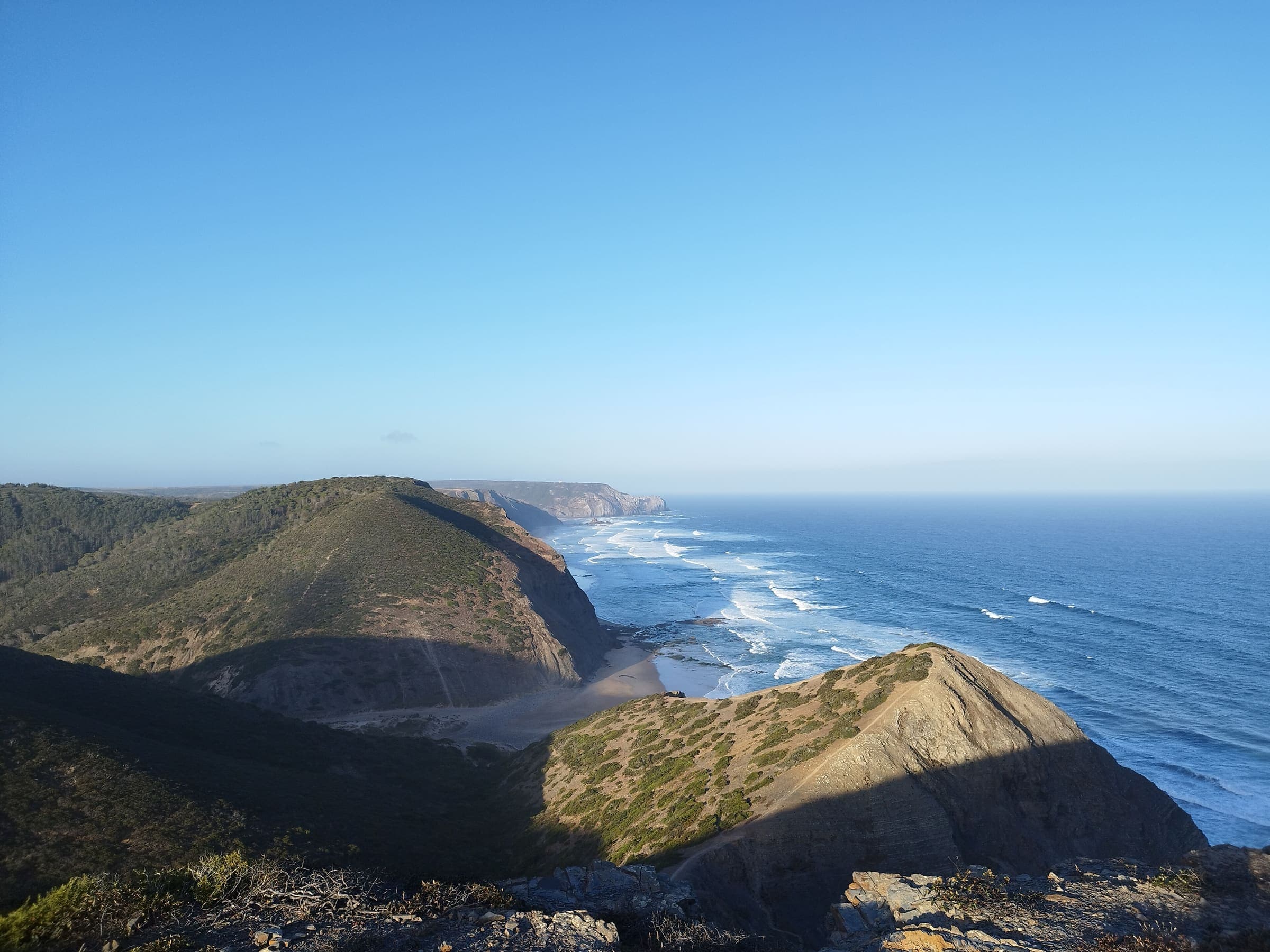 Vicentine Coast beach on the Fishermen's Trail, Portugal