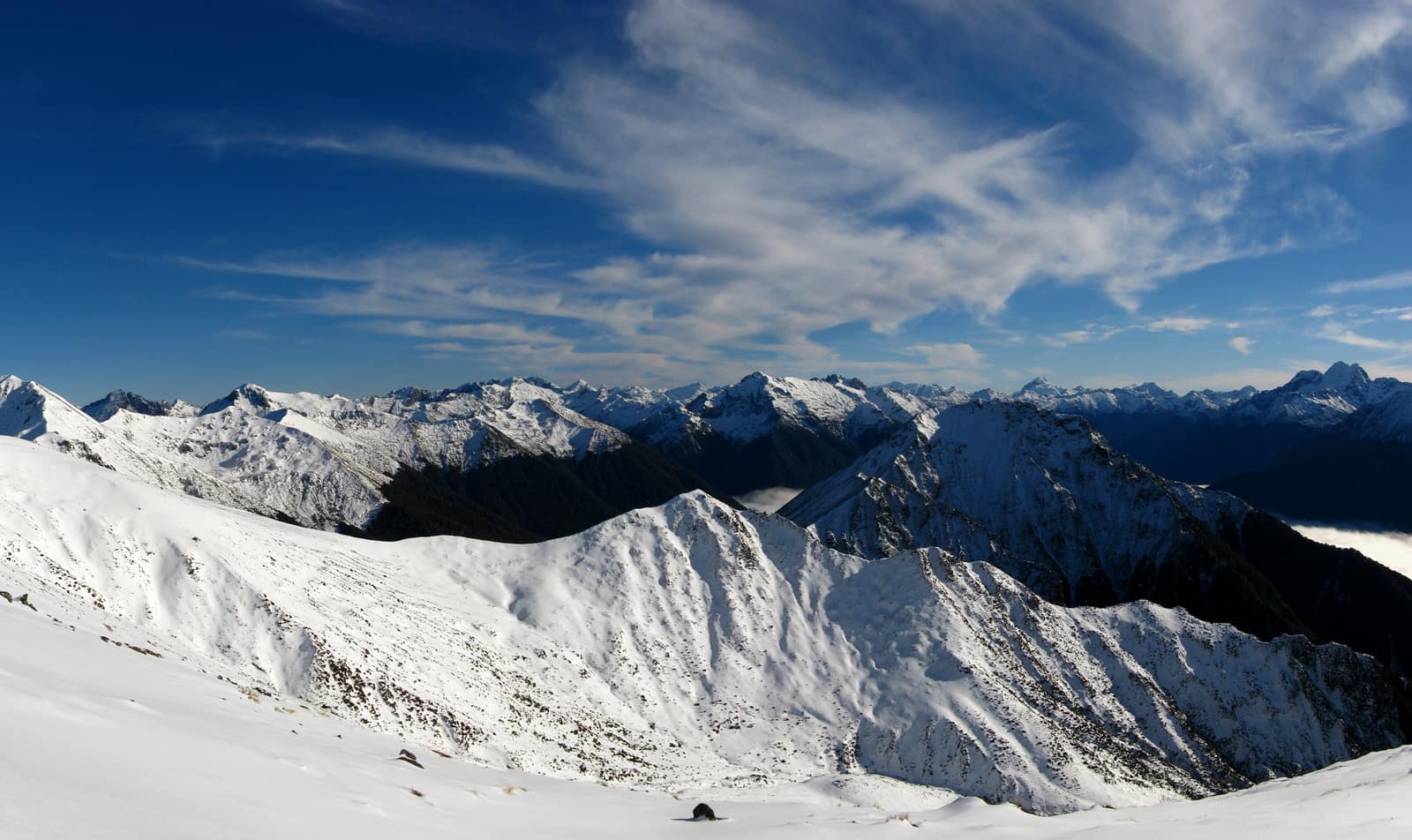 Mount Luxmore on the Kepler Track, Fiordland, New Zealand