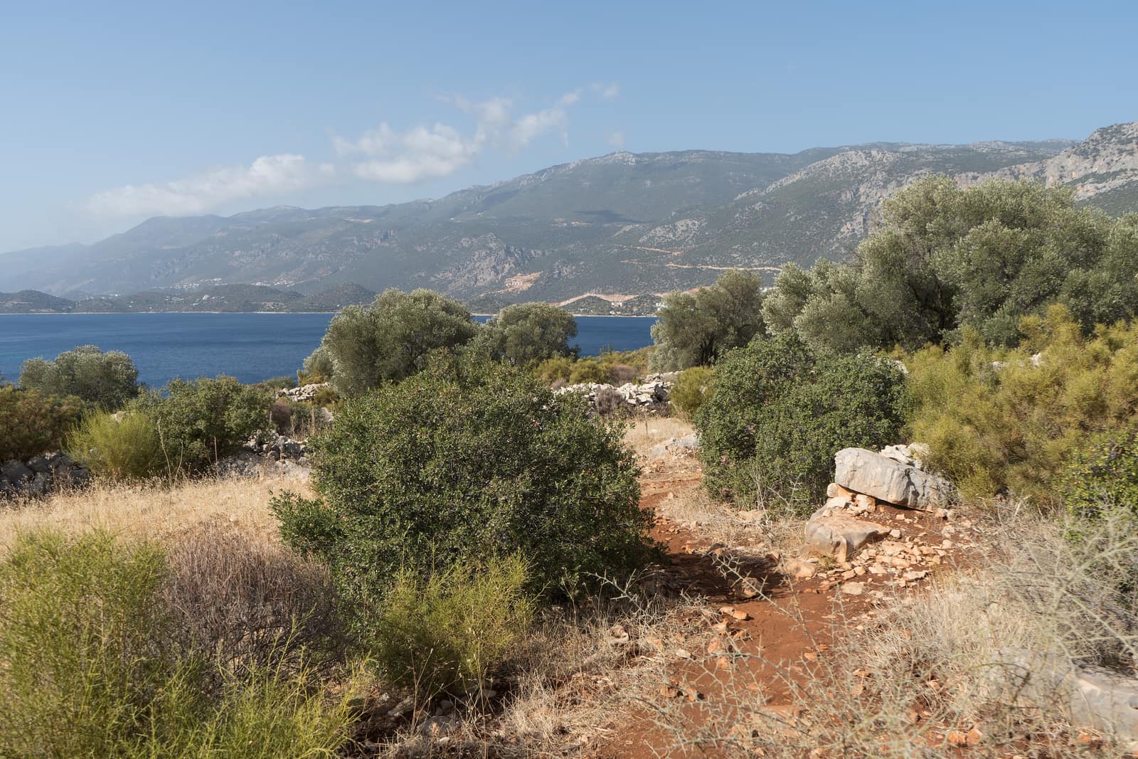 Lycian Way near Kaş, Turkey