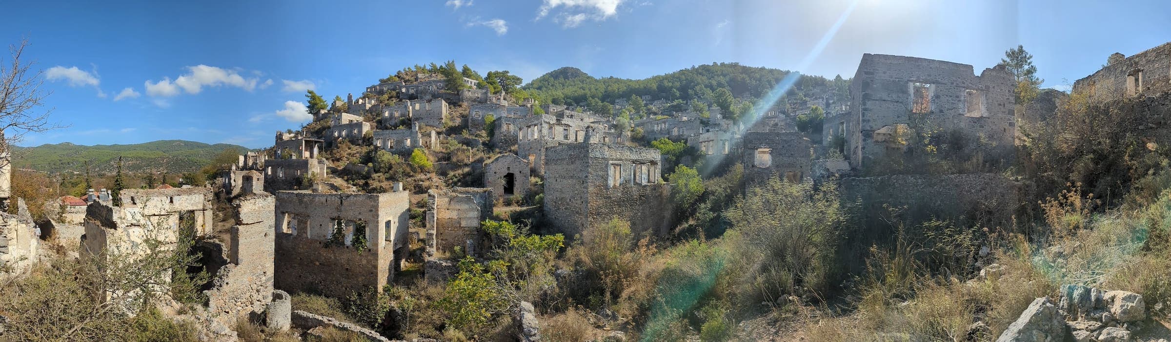 Lycian hillside above Kayaköy, Türkiye