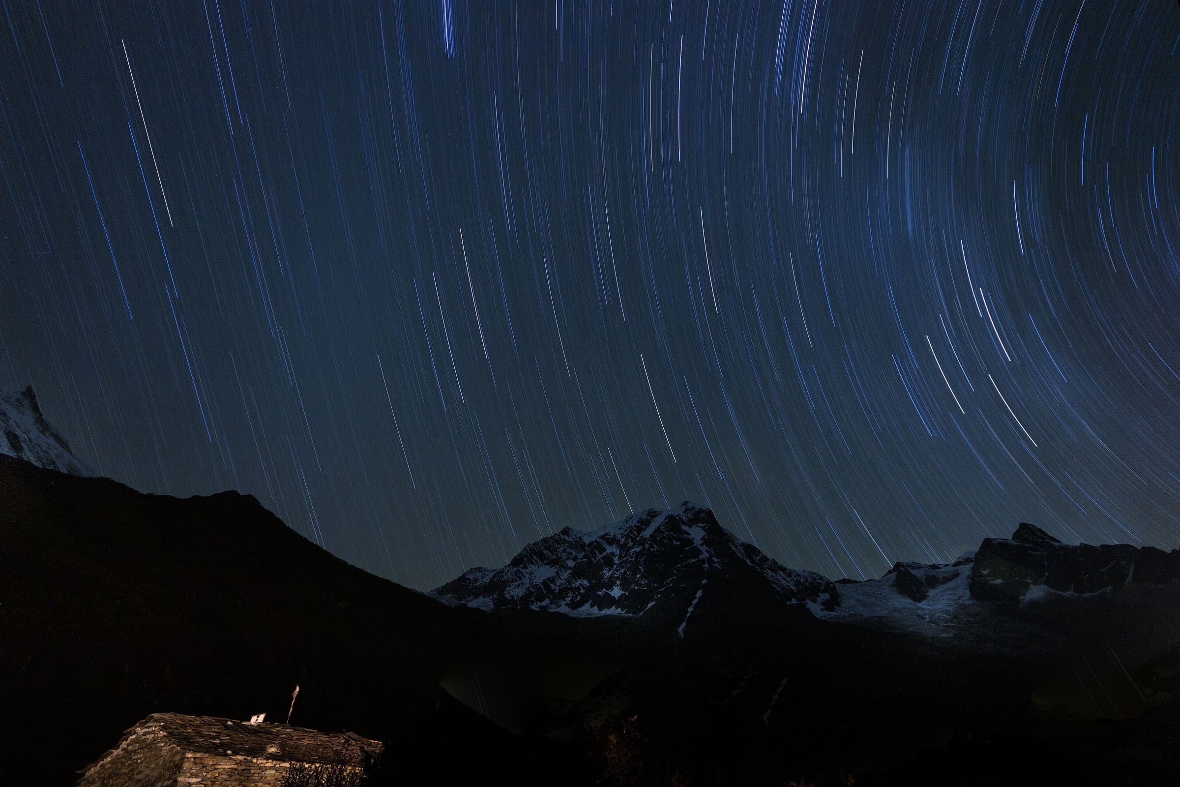 Manaslu Circuit between Samagaon and Samdo, Nepal