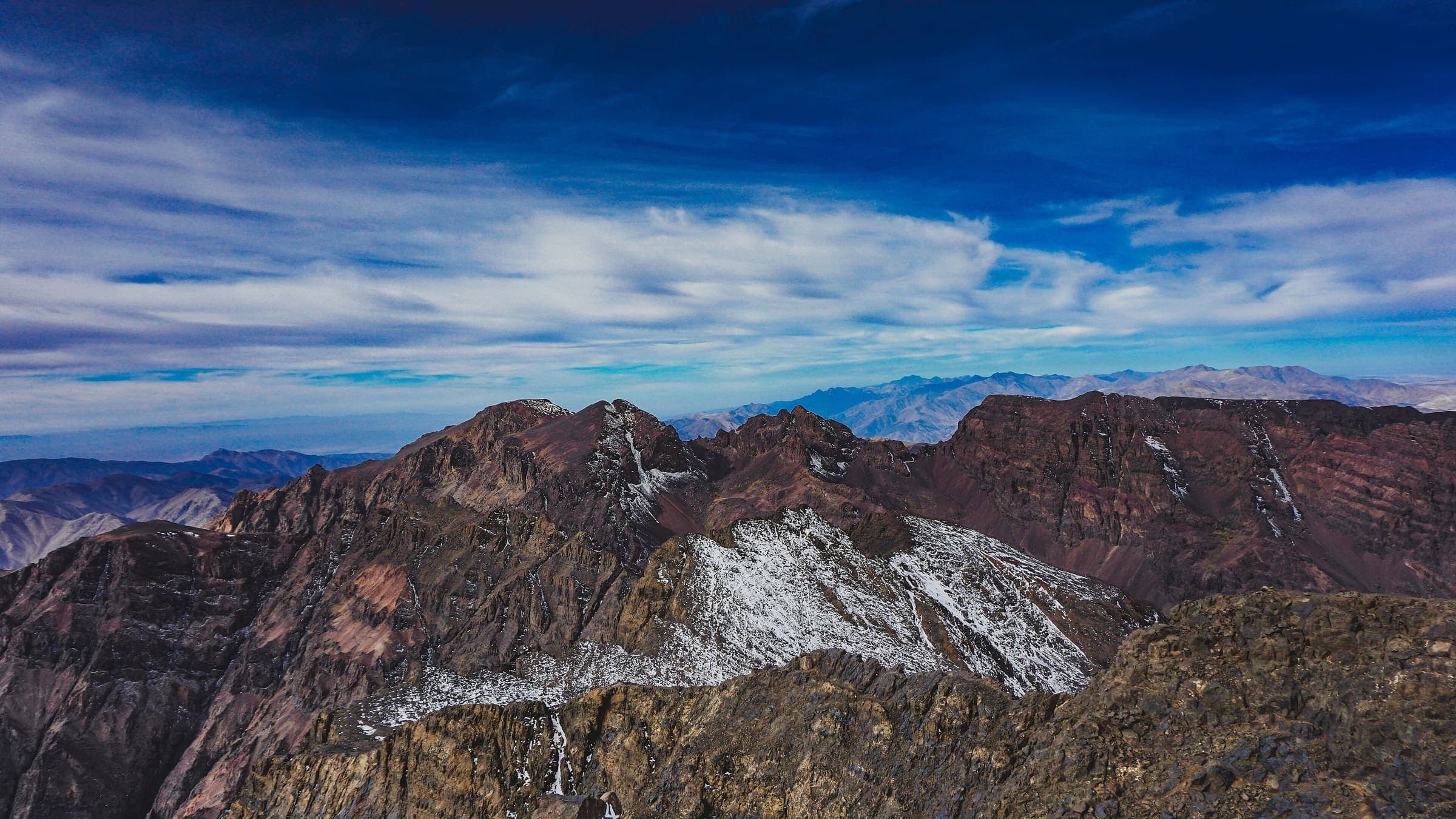 Jebel Toubkal, High Atlas, Morocco