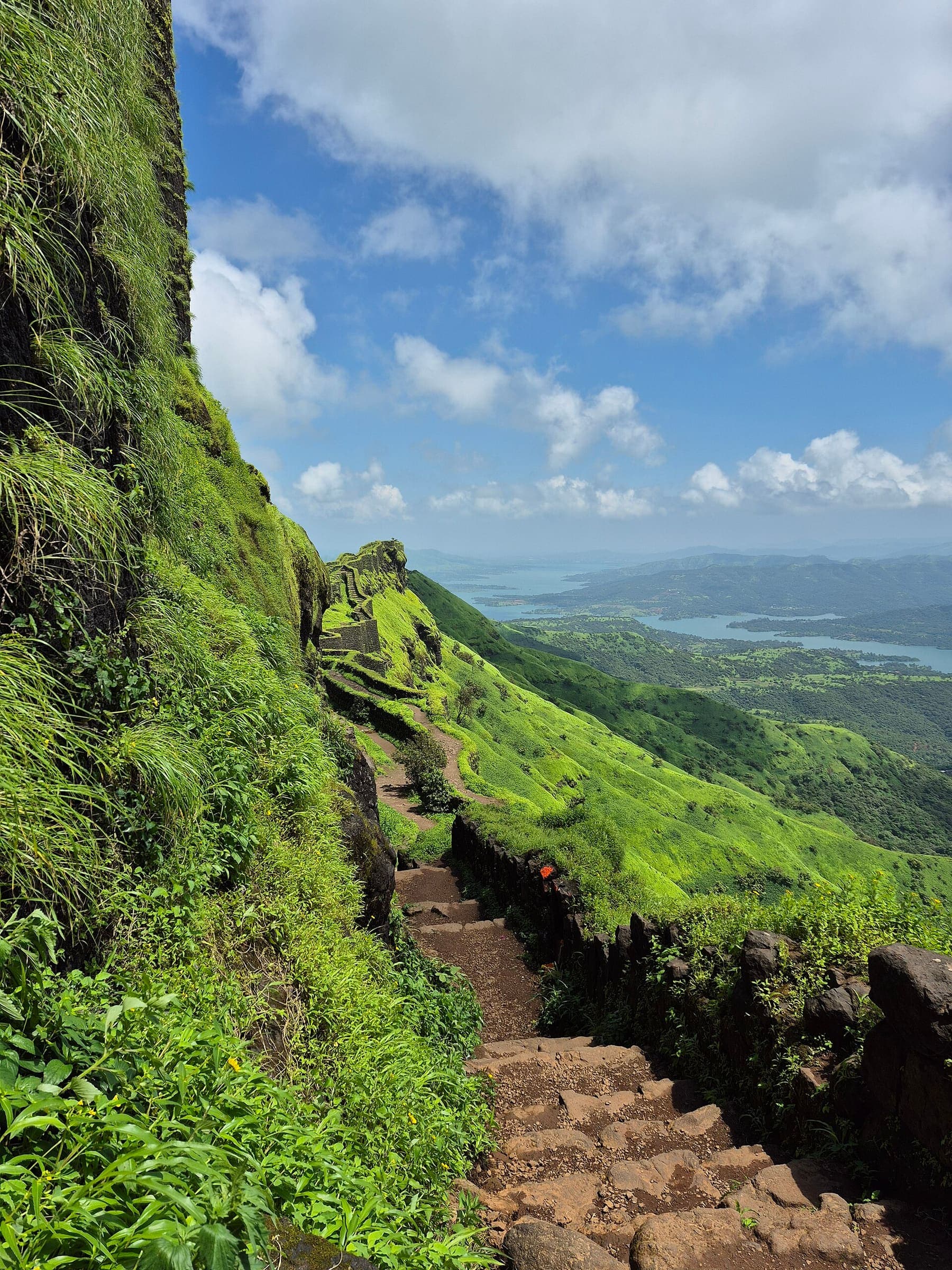 Raigad fort country, Western Ghats, Maharashtra