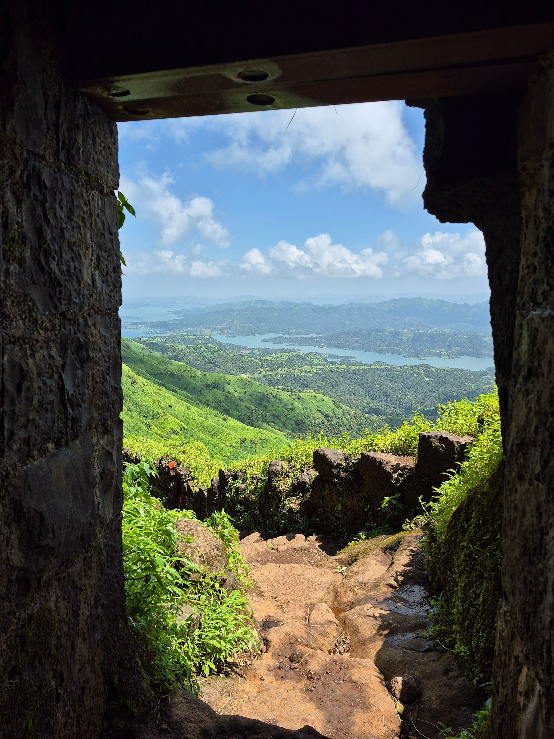 Rajgad To Torna fort country, Western Ghats, Maharashtra