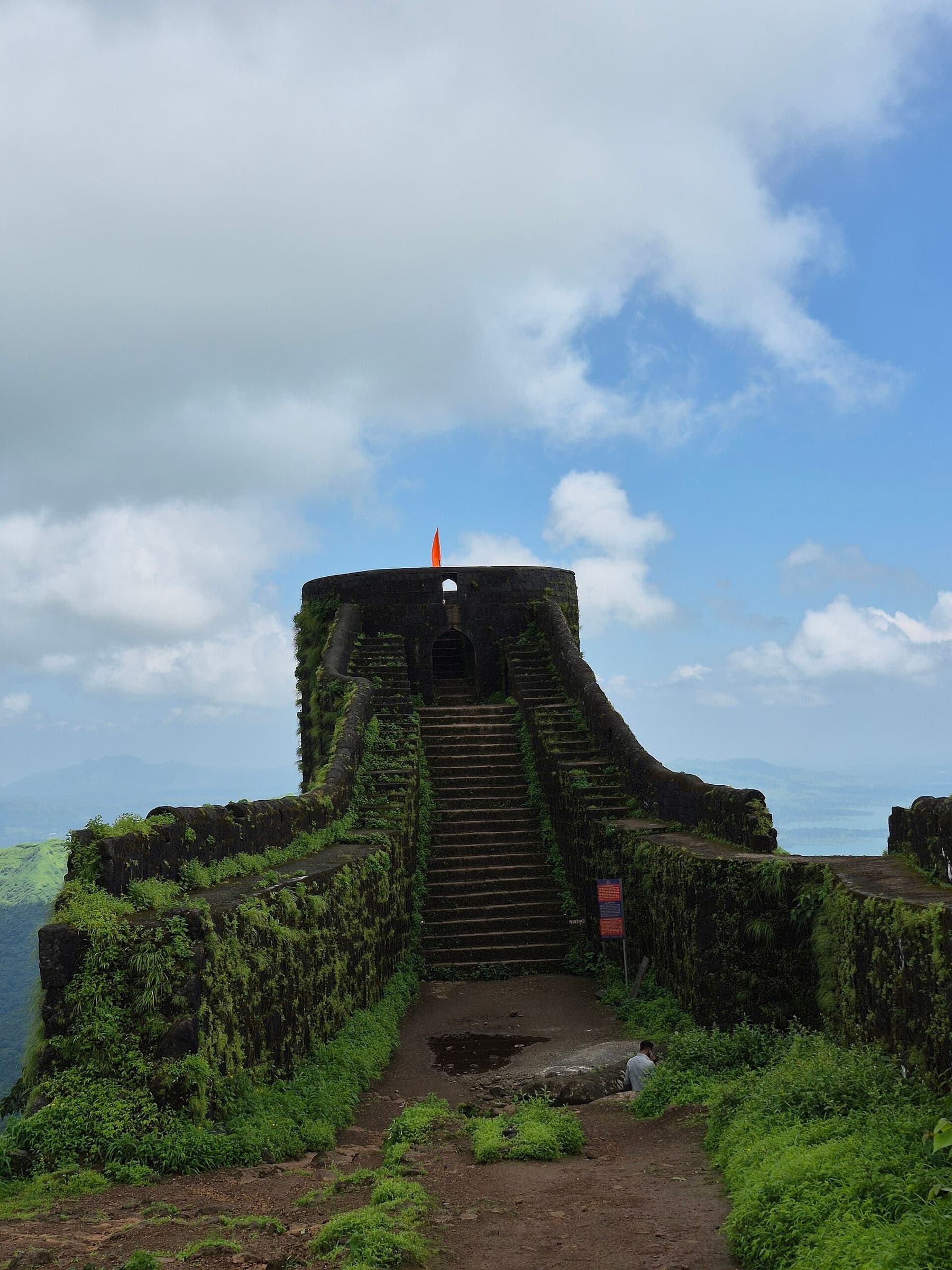 Sinhagad To Rajgad fort country, Western Ghats, Maharashtra