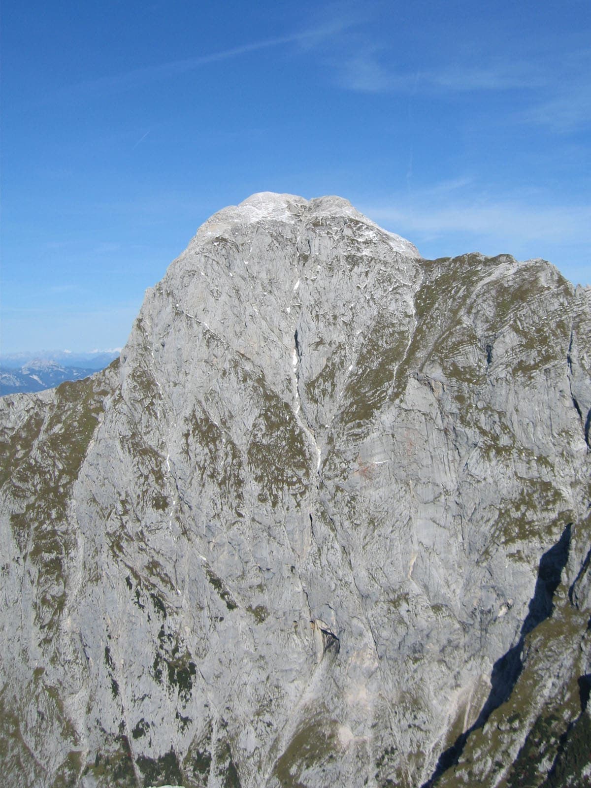 Mangart in the Julian Alps, Slovenia