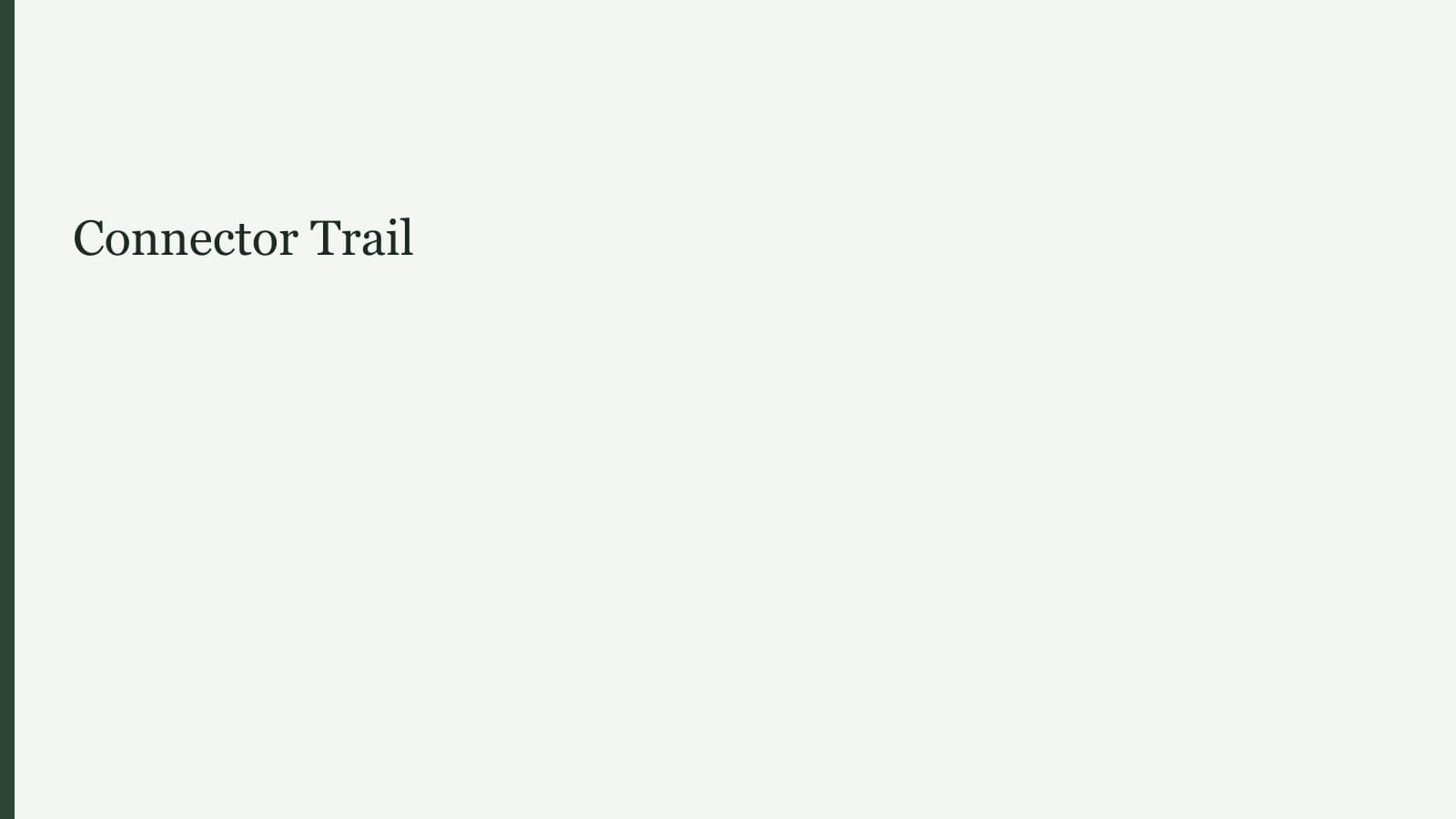 Connector Trail