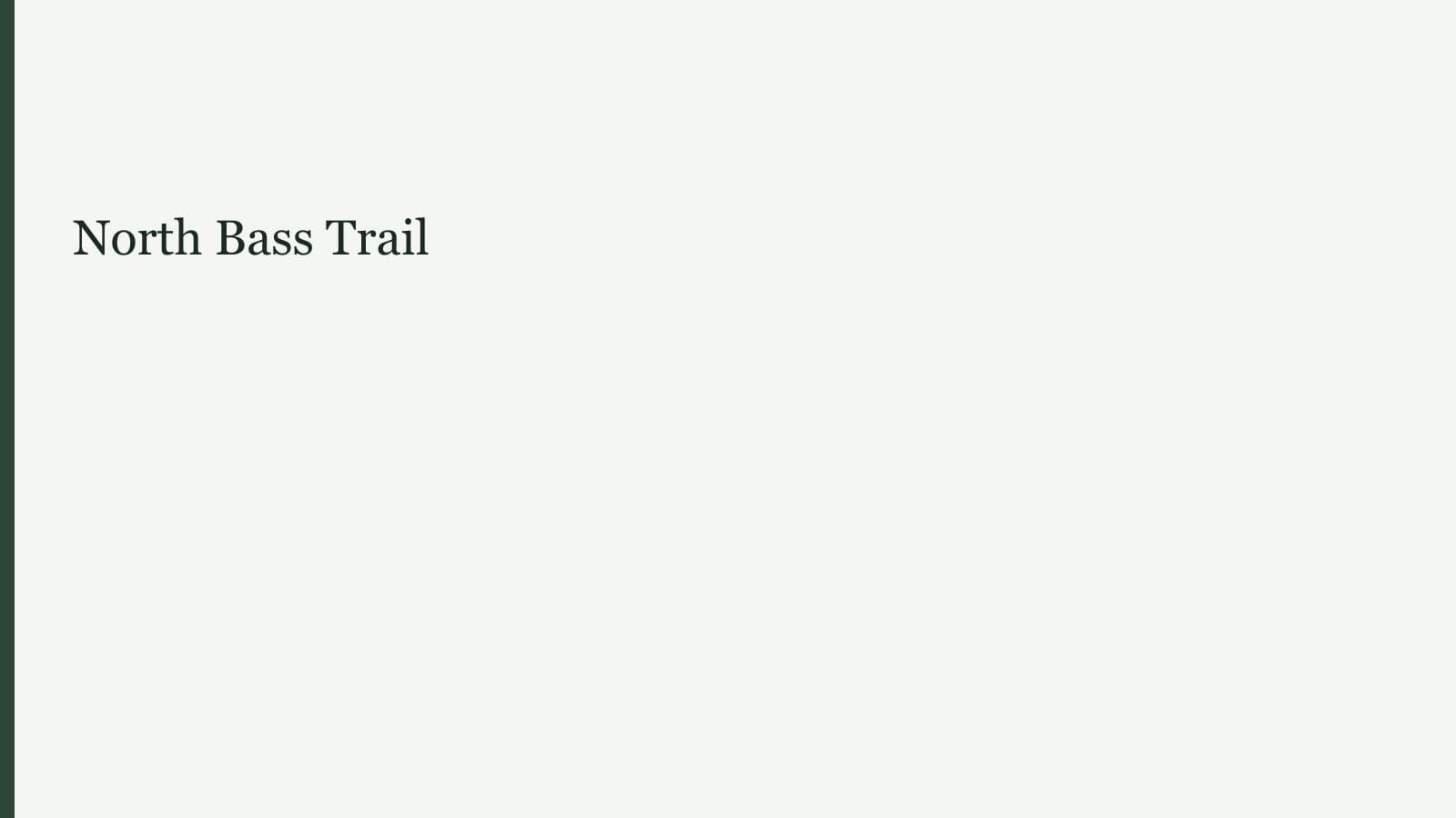 North Bass Trail