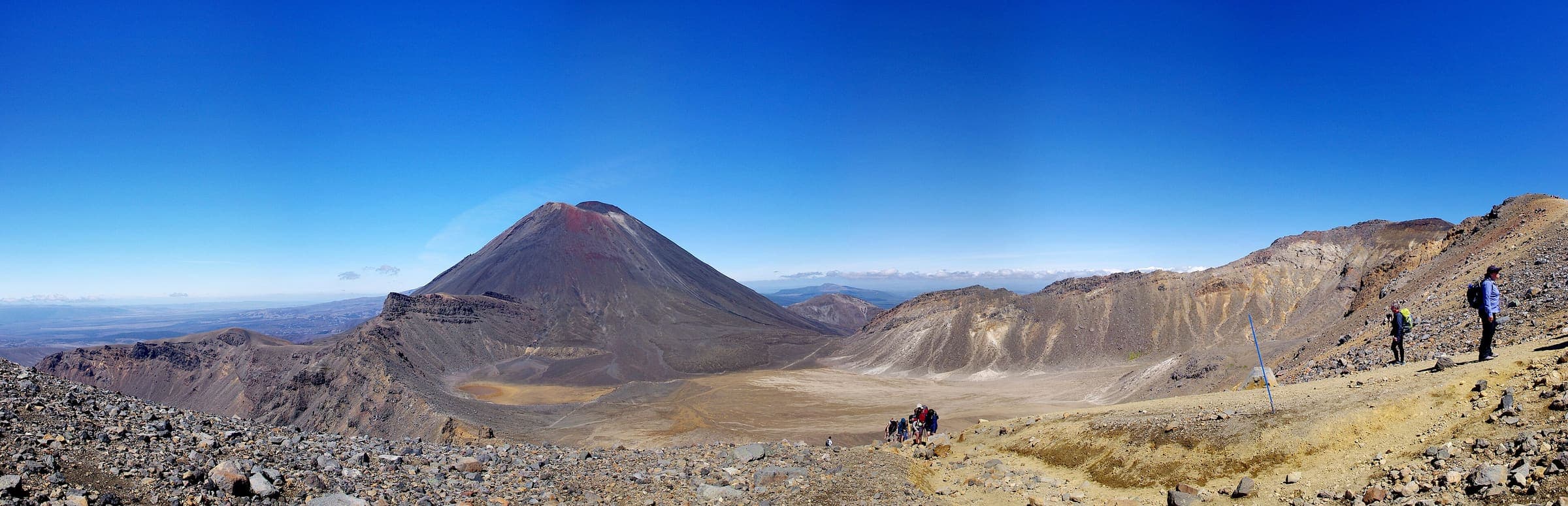 Tongariro volcanic plateau, New Zealand