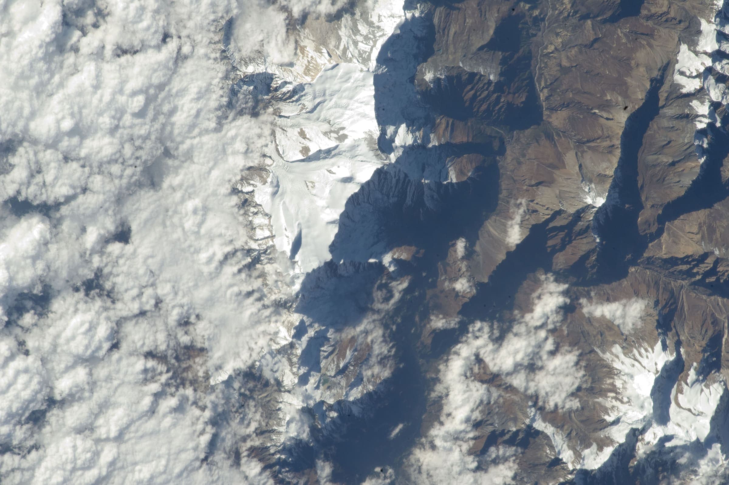 The western Himalaya from orbit on the Trans-Jammu Traverse corridor