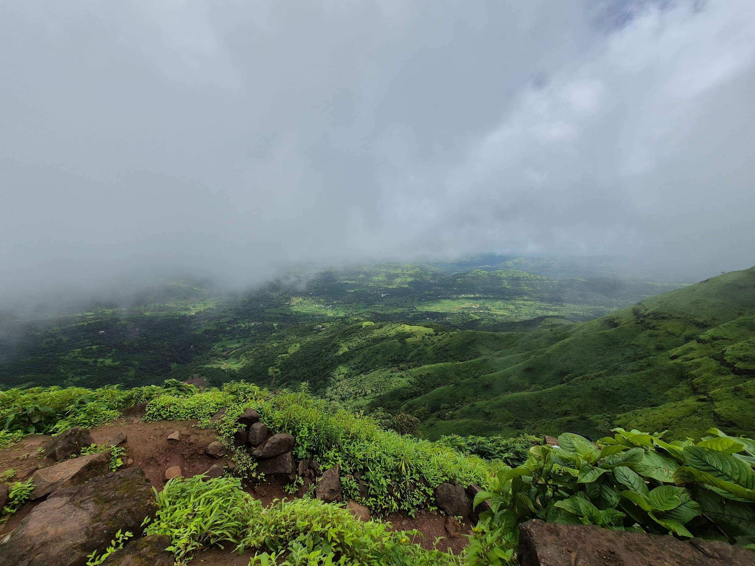 Vandev Kavnai fort country, Western Ghats, Maharashtra